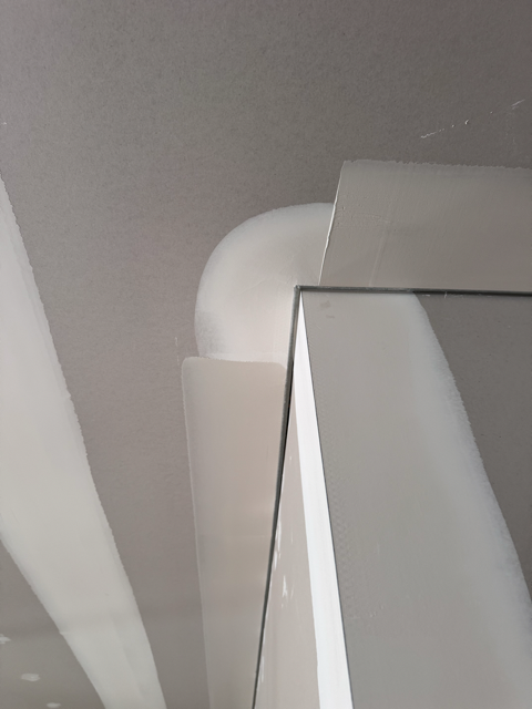 Flushing and joint finishing